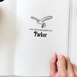 Woodland Owl Baby Book Briefmarke Gummistempel