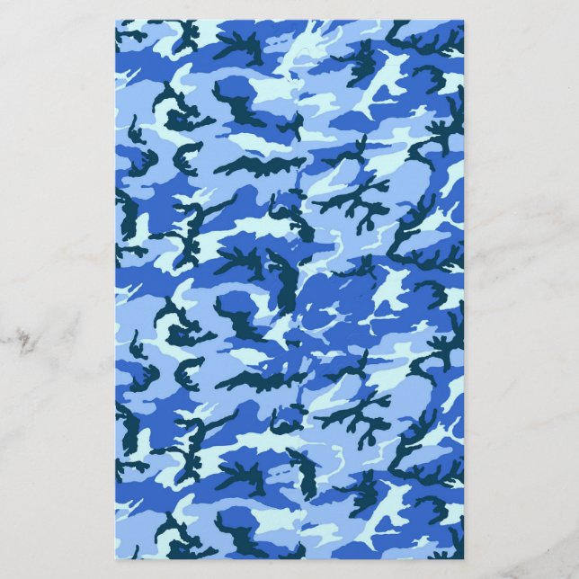 Woodland Sky Blue Camouflage (Vorderseite)