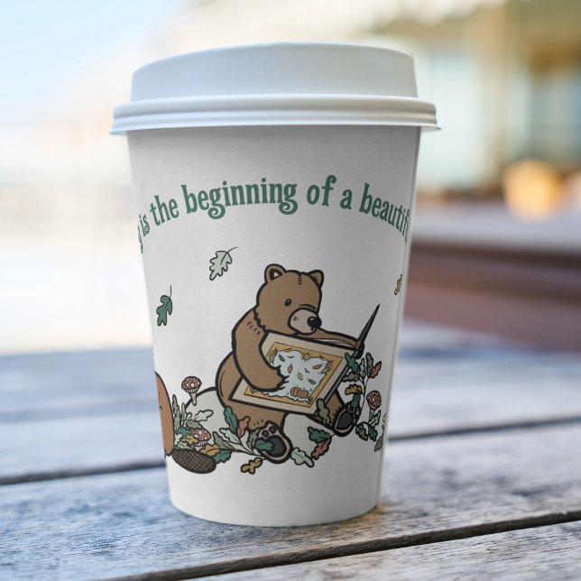 Woodland Storybook Kinderdusche Pappbecher (Woodland Storybook Baby Shower Paper Cups)