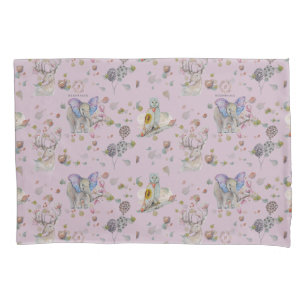 Woodland Theme Baby Kissenbezug