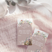 Woodland tierblütenmädchen Baby Dusche Winzer