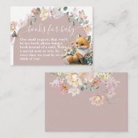 Woodland tierische Wildblume Girl Baby Dusche