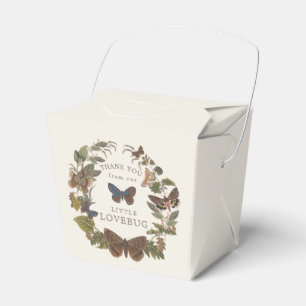 Woodland Vintage Botanical Baby-Party Geschenkschachtel