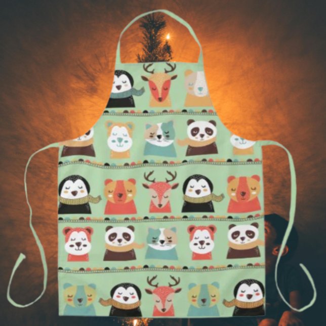 Woodland Whimsy Buddies Schürze (Von Creator hochgeladen)