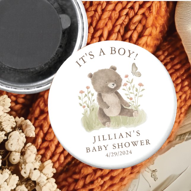 Woodland Wonder Bear Magnet (Von Creator hochgeladen)