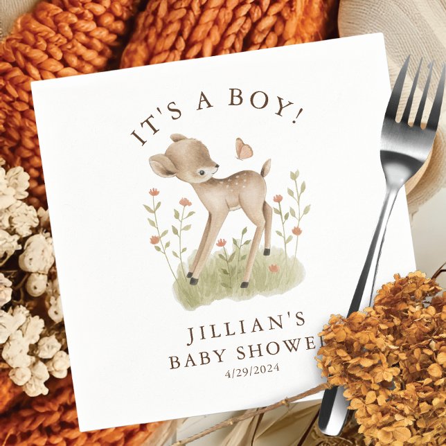 Woodland Wonder Deer Serviette (Von Creator hochgeladen)