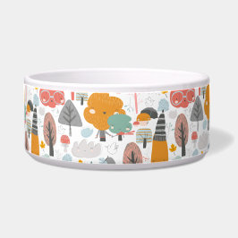 Woodland Wonders Whimsical Enchanted Forest Pet Napf