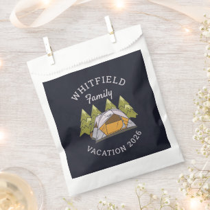 Woodlands Camping Trip Family Wiedersehen Custom Geschenktütchen