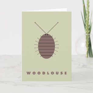 Woodlouse-Karte Karte