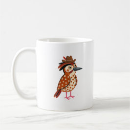 Woodpecker Cowboy Classic Polka Dot Tasse