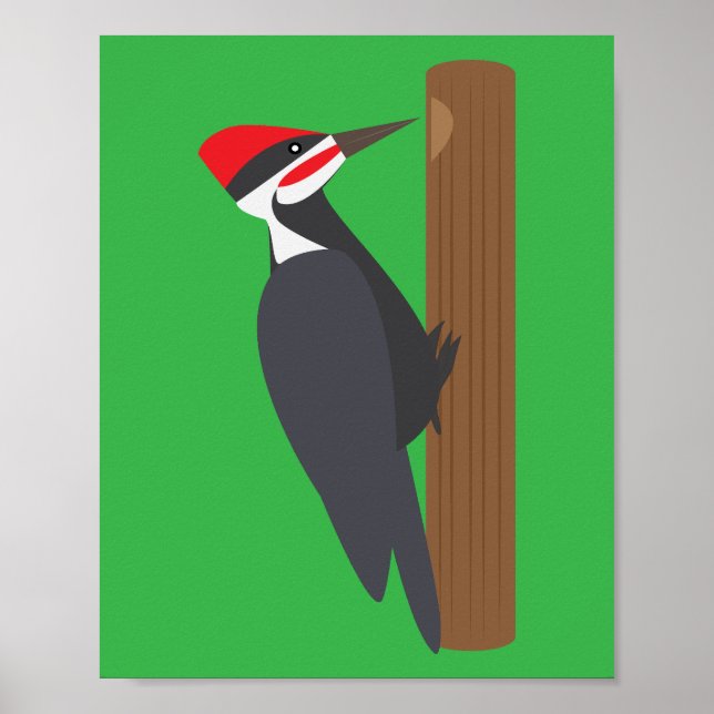 Woodpecker Poster (Vorne)
