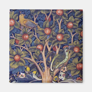 Woodpecker, William Morris Magnet