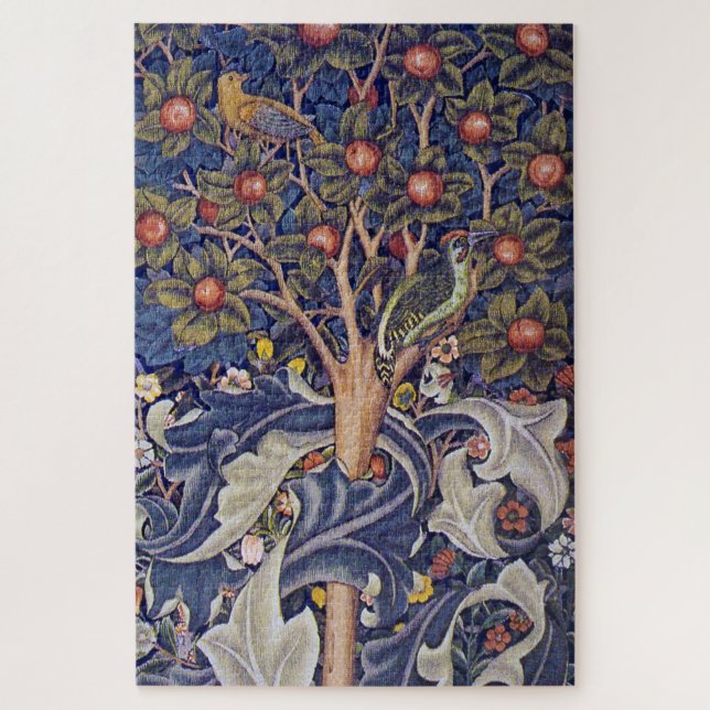 Woodpecker, William Morris Puzzle (Vertikal)