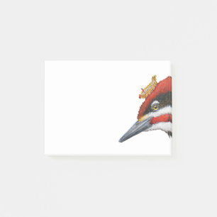 Woodrow die pileated Spechtpost-itanmerkungen Post-it Klebezettel