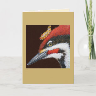 Woodrow the pileated speodpecker card karte