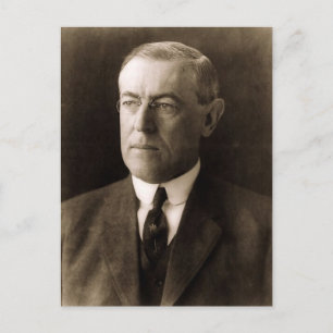 Woodrow Wilson 28 Postkarte