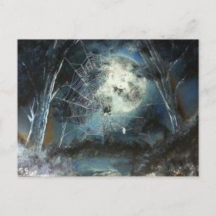 Woods Spider Postkarte