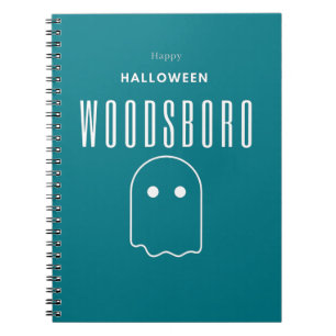 Woodsboro Horror Movie Club Halloween Notizblock