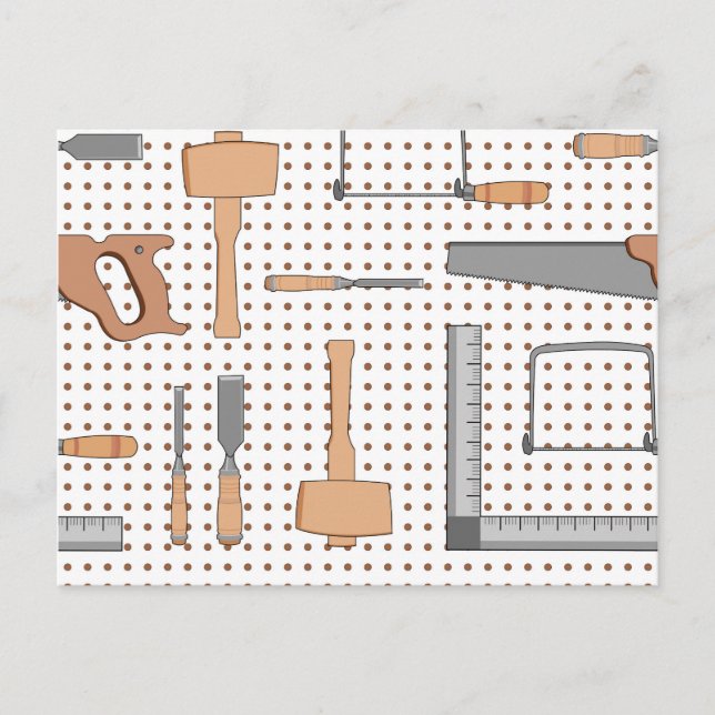 Woodshop Postkarte (Vorderseite)