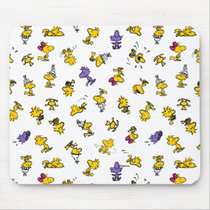 Woodstock Fun Pattern Mousepad