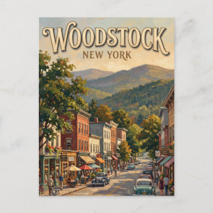 Woodstock New York Postkarte