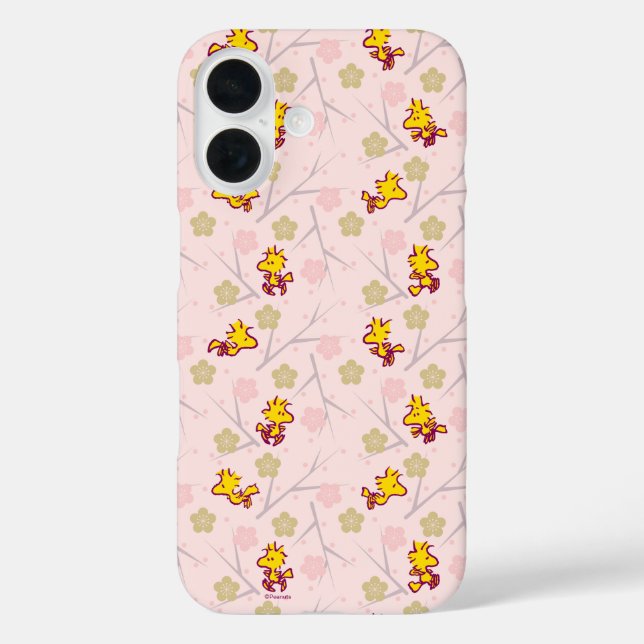 Woodstock Pink Cherry Blossom Pattern Case-Mate iPhone Hülle (Rückseite)