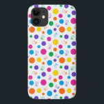 Woodstock Rainbow Polka Dot Pattern Case-Mate iPhone Hülle<br><div class="desc">Dieses niedliche Design zeigt Snoopys besten Freund,  Woodstock in einem farbenfrohen Polka Dotmuster.</div>