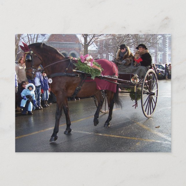 WOODSTOCK WASSAIL PARADE POSTKARTE (Vorderseite)