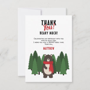 Woodsy Bär Einladung