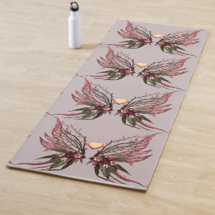 Woodsy Butterfly Yoga Mat Yogamatte