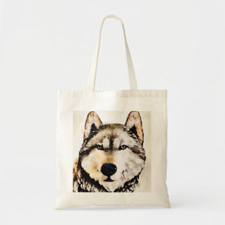 Woodsy Wolf-Kopf Tragetasche