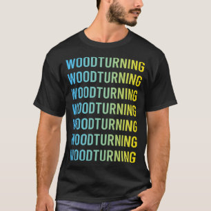 Woodturn Woodturn Wendedrehscheibe T-Shirt