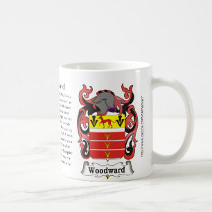 Woodward, der Ursprung, Bedeutung und das Wappen Kaffeetasse
