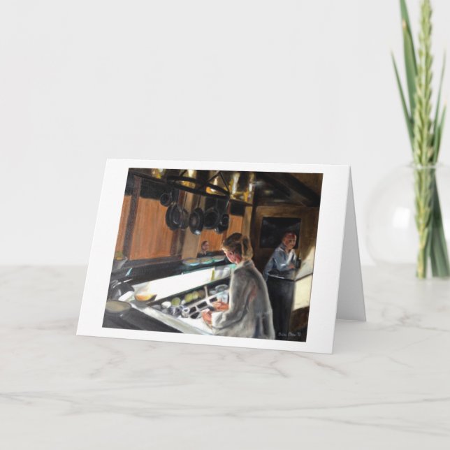 "Woodward's Garden" von Trina Chow Karte (Vorderseite)