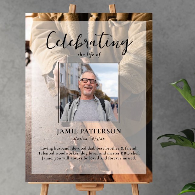 Woodworker, Life Celebration Beerdigung Foto Poster (Von Creator hochgeladen)