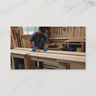 Woodworker-Visitenkarte Visitenkarte