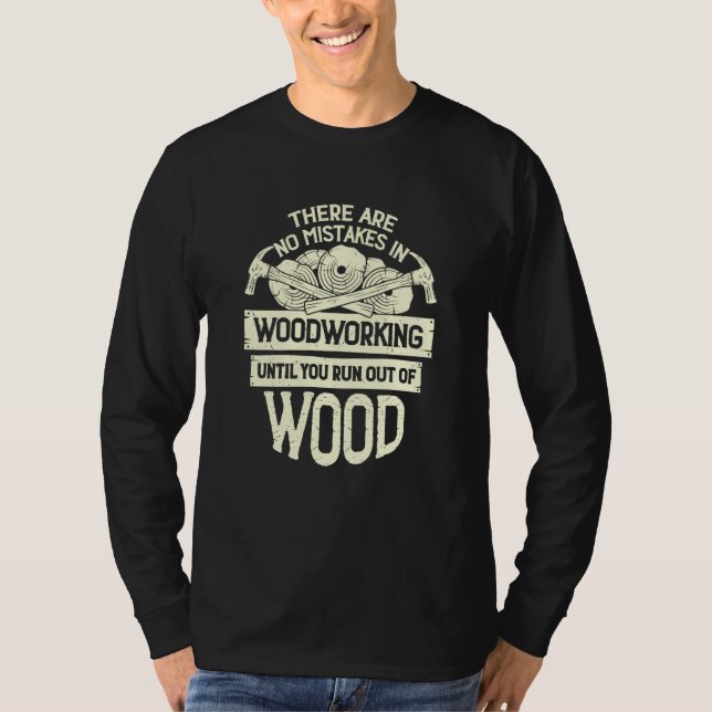 Woodworking Carpenter T-Shirt (Vorderseite)