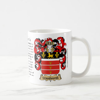 Woodworth, der Ursprung, die Bedeutung und das Kaffeetasse