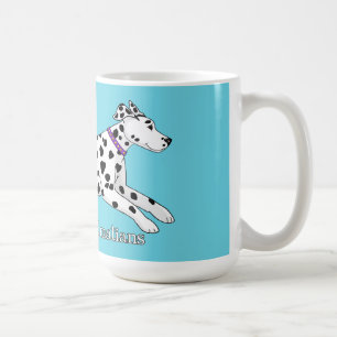 Woodwynd Dalmatiner schwarz & leberfarben Kaffeetasse