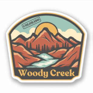 Woody Creek, Colorado Aufkleber
