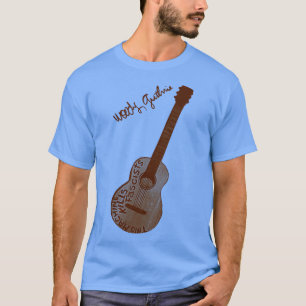 Woody Guthrie Diese Maschine tötet Faschisten Guit T-Shirt