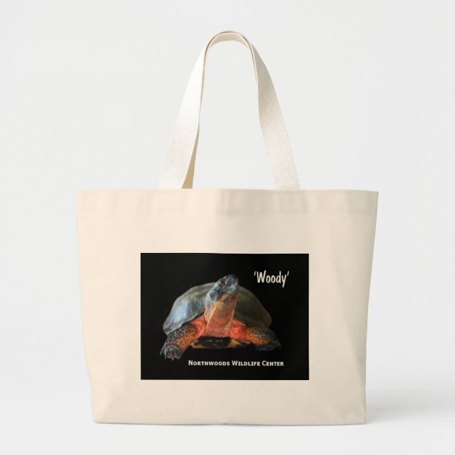 Woody-Taschen-Tasche Jumbo Stoffbeutel (Vorne)