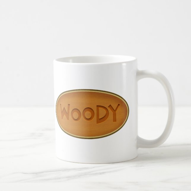 WOODY Two-Tone-KAFFEE-TASSE Kaffeetasse (Rechts)