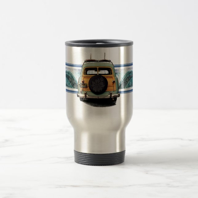 Woody Wave Reisebecher (Mittel)