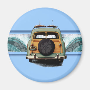 Woody-Wellen-Magneten Magnet