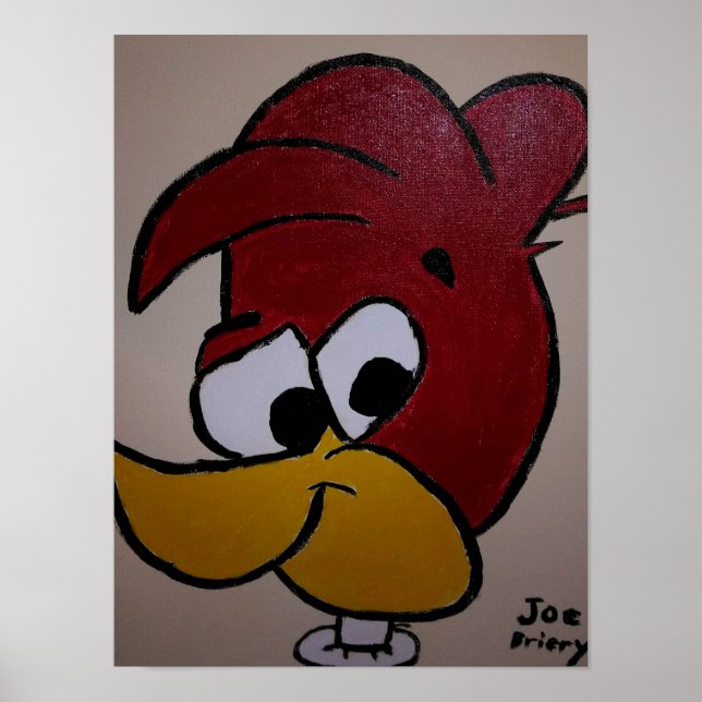 Woody Woodpecker Inspirierte Fanart Poster (Vorne)