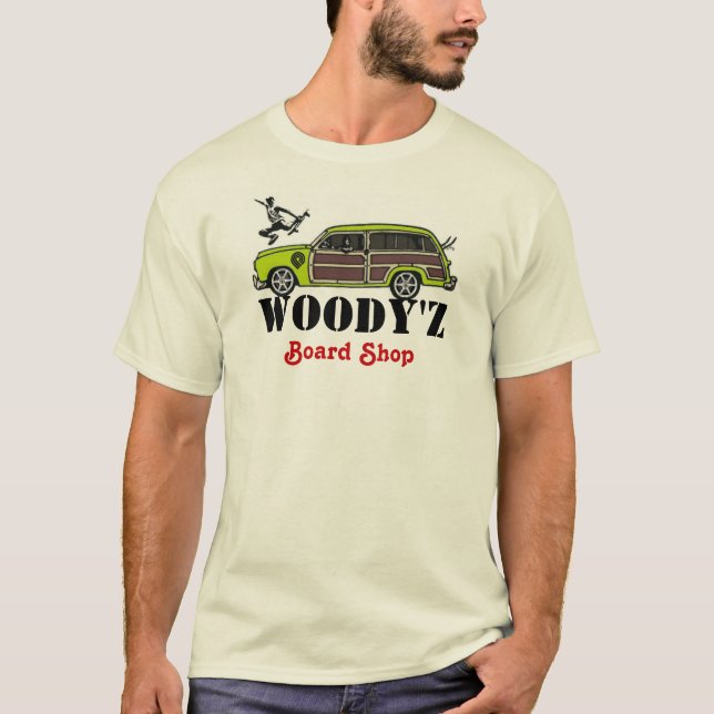 WOODY'Z Brett-Geschäft T-Shirt (Vorderseite)