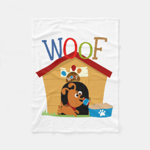 Woof Dog Fleecedecke