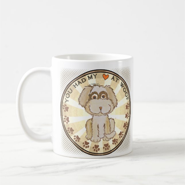 Woof Dog Kaffeetasse (Links)