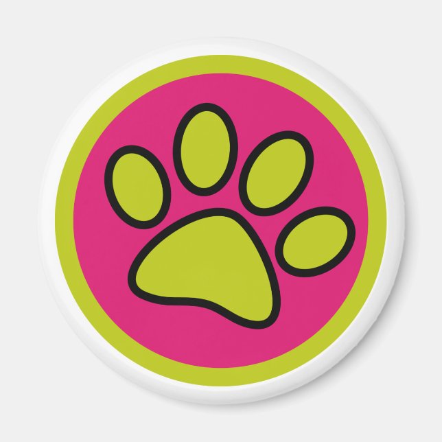 Woof F Magnet (Vorne)